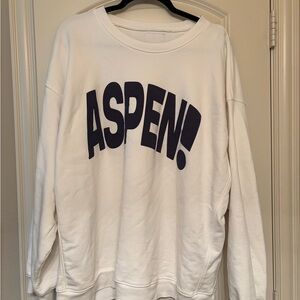 White Aspen Sweatshirt